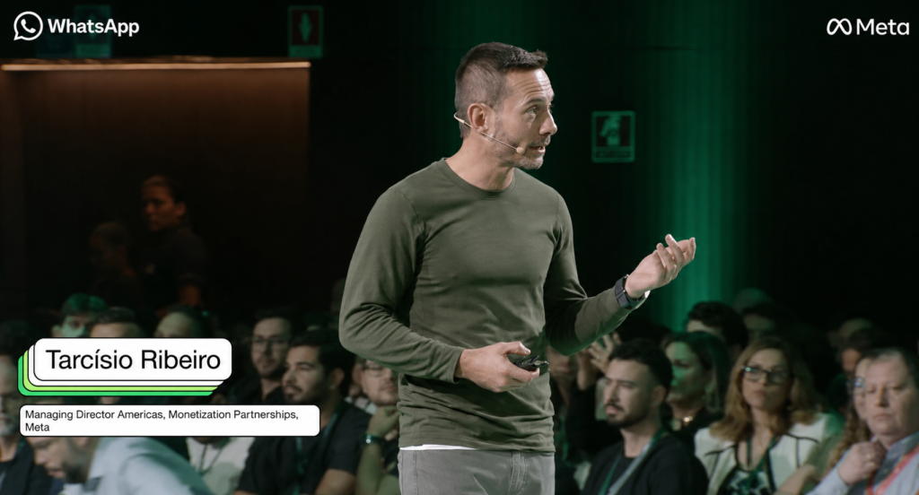 Tarcísio Ribeiro, Managing Director Americas, Monetization Partnerships da Meta: "As pessoas querem conversar no mesmo local onde a conversa com a família acontece"